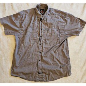 Vintage Independent Trucks Collard Button Up Shirt Size Large Skateboarding